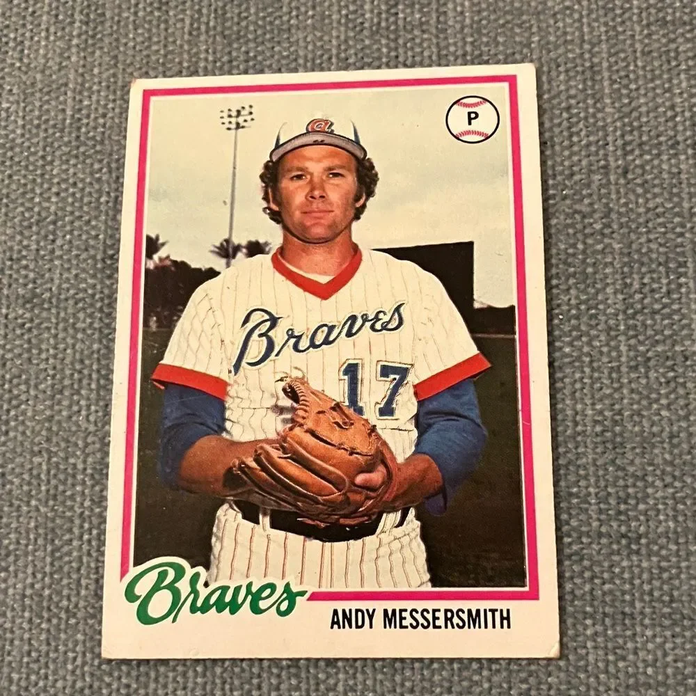 1978 Topps Atlanta Braves Baseball Card Trading Card